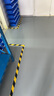 鳴固 黃黑安全警示膠帶 強(qiáng)粘防水耐磨PVC工廠倉庫標(biāo)識斑馬線膠帶警戒隔離定位線標(biāo)識 48mm*33m 6卷 CW199159 曬單實(shí)拍圖