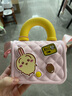 名創(chuàng)優(yōu)品（MINISO）chiikawa系列洞洞包可愛(ài)毛絨斜挎包收納包手提包化妝包 洞洞包（usagi） 曬單實(shí)拍圖