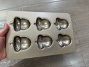 黃油年糕模具6連橡果蛋糕模具烤盤家用松果瑪?shù)铝召M南雪磅蛋糕模 6連松果烤盤單品 曬單實拍圖