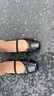 NINE WEST/玖熙小方頭舒適牛皮芭蕾鞋平底單鞋女 NF434011CK 黑色36 曬單實(shí)拍圖
