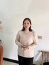 恒源祥新款 中老年人女裝秋冬裝毛衣龍年本命年紅色媽媽上衣服針織打底 酒紅 M 80-100斤 曬單實拍圖