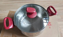 愛仕達(dá)（ASD）湯鍋316L食品級(jí)加厚不銹鋼煮粥鍋復(fù)底蒸奶鍋24CM燃?xì)怆姶艩t通用B5 曬單實(shí)拍圖