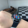 華為（HUAWEI）手表WATCH GT 5【國家補(bǔ)貼15%】運(yùn)動智能兩周續(xù)航藍(lán)牙通話體溫心率血氧健康監(jiān)測送男女朋友禮物pro 46mm幻夜黑【皮表帶+貼膜】 曬單實(shí)拍圖