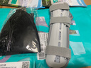 LUCYLEE日本腕關節(jié)夾板固定支具手腕鋼板護腕橈骨前臂骨折支撐固定器透氣 成人款左手（強力固定，清爽透氣代替石膏 均碼 曬單實拍圖