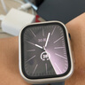 WITGOER【IP68級(jí)防水】保護(hù)殼膜一體適用蘋(píng)果手表applewatch s9/8/7iphone/series全包超薄鋼化膜配件女款 曬單實(shí)拍圖