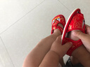 MDUG嬰兒虎頭鞋嬰兒鞋周歲紅色鞋寶寶百歲鞋子百天寶寶鞋老虎鞋兒童 紅色 單層 【寶寶周歲百歲虎頭鞋】 12 鞋內(nèi)長度12cm 9-11個月 曬單實拍圖