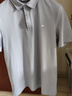 金林德伯格（J.Lindeberg）商場(chǎng)同款GOLF夏季新款翻領(lǐng)T恤情侶短袖涼感POLO衫男女52513Z017 N3D暴風(fēng)雪藍(lán)2.0 M 曬單實(shí)拍圖