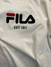 FILA 斐樂(lè)官方男裝情侶款針織短袖衫2025春季新款休閑簡(jiǎn)約舒適純棉T恤 云菇白-WT 3XL 曬單實(shí)拍圖