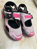 FILA FUSION斐樂潮牌女鞋BIANCO SANDAL涼鞋2025新款硬糖涼鞋 淺丁香紫/范丹戈粉色-LF 36 曬單實(shí)拍圖