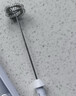 翰鷗斐咖啡打泡器攪拌棒電動(dòng)奶泡機(jī)小型牛奶奶蓋打發(fā)器打奶泡起泡器l 旗艦白【type-c充電】銅芯電機(jī) 曬單實(shí)拍圖