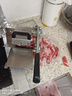 志高（CHIGO）切肉片機(jī) 切肉機(jī)家用商用304不銹鋼小型手動(dòng)切牛羊肉卷切片神器涮火鍋凍肉肥牛薄片切片機(jī)刨肉機(jī) 【豪華款】0-20mm丨加厚304機(jī)身丨加倍贈(zèng)品 曬單實(shí)拍圖