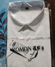 羅蒙（ROMON）短袖襯衫男士2025夏季涼感棉質(zhì)上衣商務休閑正裝白襯衣MQ21白色39 曬單實拍圖