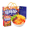 好歡螺螺螄粉廣西柳州特產(chǎn)速食米線加辣加臭版400克*6袋裝禮盒 曬單實拍圖