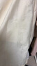 獨束大碼女裝純色方領(lǐng)法式氣質(zhì)連衣裙夏裝新款收腰顯瘦領(lǐng)證小白裙 香草米 M （尺碼：1） 曬單實拍圖
