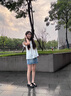 CAMILA KSENIA拖鞋女2025新款秋季涼鞋顏值高跟鞋外穿中跟包頭高端單鞋舒適涼拖 黑色 37 曬單實(shí)拍圖