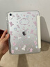 適用ipad11保護殼ipad9代10.2卡通可愛全包氣囊防彎ipadpro保護套ipad10平板保護套亞克力帶筆槽 小熊小兔【035】橫豎支撐丨雙面彩繪 iPad 第11代 2025款（11英寸） 曬單實拍圖