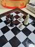得力(deli) 磁石國際象棋學(xué)生桌游厚實便攜式折疊棋盤益智桌游 曬單實拍圖