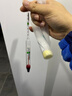 智宙鹽度計測鹽度儀器高精度檢測儀玻璃密度計養(yǎng)魚海鮮化學氧化測量器 玻璃附溫海水鹽度計（大號） 附帶溫度測量【配收納盒】 曬單實拍圖