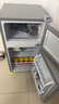 志高（CHIGO）小冰箱迷你小型家用冷藏冷凍兩用宿舍出租房用雙門(mén)辦公室電冰箱節(jié)能省電 【一級(jí)能效】76L銀色【三天約一度電】 曬單實(shí)拍圖
