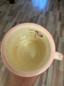迪士尼正版兒童卡通防摔高顏值水杯正版咖啡杯牛奶杯家用陶瓷杯 米妮茗月杯 曬單實拍圖