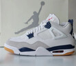 Jordan NIKE SB x AJ4聯(lián)名款籃球鞋男JORDAN 4運動鞋DR5415-100白藍(lán)42 曬單實拍圖
