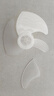 工途（Gongtu）適用于美菱/TCL空氣循環(huán)扇扇葉 渦輪落地扇配件風(fēng)扇葉片三葉 靜音 灰色-直徑18CMD孔6MM三葉 曬單實(shí)拍圖