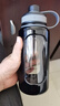 富光高硼硅玻璃杯 大容量泡茶杯雙層塑玻帶茶隔水杯男士杯子800ml 曬單實(shí)拍圖