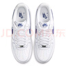 耐克NIKE男休閑板鞋空軍一號 AIR FORCE 1 運動鞋HQ2037-100白/藍(lán)41 曬單實拍圖