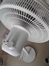 美的（Midea）電風(fēng)扇 家用七葉立式落地扇宿舍臥室輕音節(jié)能搖頭桌面小風(fēng)扇大風(fēng)力空氣循環(huán)風(fēng)扇 SAF30AC  曬單實拍圖
