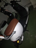 立馬電動摩托車MINI 80公里長續(xù)航1200W電機60V20Ah鉛酸電池外賣家用舒適出行電動車 夢幻白 曬單實拍圖