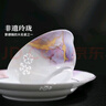 景德鎮(zhèn)（jdz）輕奢描金碗碟餐具單個(gè)家用自由組合吃飯碗面碗釉上彩玲瓏瓷器散件 浮想-6英寸面碗*2 曬單實(shí)拍圖