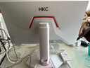 HKC  23.8英寸電腦顯示器 2K高清180Hz刷新 游戲電競屏 Fast-IPS 1ms響應 HDR400 升降旋轉 95%DCI-P3 獵鷹二代 G24H2W（白色） 曬單實拍圖