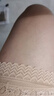 簡當夏季加肥加大碼打底褲200斤胖mm高腰彈力收腹褲女蕾絲安全褲9031 膚色 大碼均碼 曬單實拍圖