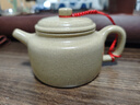 紫來順宜興原礦本山綠泥紫砂壺家用精品泡茶器實用大口德鐘壺純手工茶壺 本山綠泥德鐘壺【送公道】 230ml 曬單實拍圖