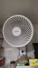 艾美特（AIRMATE）空氣循環(huán)壁扇壁掛式電風(fēng)扇家用商用轉(zhuǎn)頁扇餐廳宿舍食堂工業(yè)工程風(fēng)扇大風(fēng)量遙控墻壁風(fēng)扇 FW23-R7 曬單實拍圖