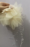 霧添花【暴雨】百搭泡泡珠珠流蘇抓夾超仙花片顯發(fā)量顯氣質(zhì)輕奢鯊魚(yú)夾女 (水母)泡泡流蘇網(wǎng)紗抓夾【米白色 曬單實(shí)拍圖