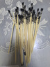 愛帛哆（AIBODUO）模型上色夾 金屬鱷魚夾竹簽上色工具 高達模型噴漆晾干夾 【防刮款】60支罐裝+底座 曬單實拍圖