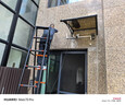 花仟陌【上門安裝】塑鋼家用雨棚窗戶遮陽棚空調(diào)外機(jī)防雨擋板門頭屋檐 整套伸出120寬300cm（加厚塑鋼） 曬單實拍圖