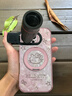 FEIIE貝紋閃閃KT貓適用于蘋果16手機(jī)殼網(wǎng)紅iPhone15ProMax帶創(chuàng)意磁吸支架外殼蘋果14高級(jí)感全包防摔13女 帶高端掛鏈【貝紋閃閃KT粉】360°旋轉(zhuǎn)磁吸支架 iPhone16Pro 曬單實(shí)拍圖