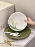 漫時(shí)光中古風(fēng)花卉豬油罐陶瓷耐高溫食品級(jí)葷油壇子大容量辣椒油專用罐 花卉豬油罐1.2L復(fù)古棕+濾籃+勺 曬單實(shí)拍圖