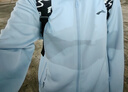 李寧（LI-NING）外套男子秋款空氣層舒適開衫連帽運動服休閑透氣夾克衛(wèi)衣 曬單實拍圖