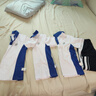 YALOTT雅蘭特升級(jí)版深圳校服中學(xué)夏運(yùn)動(dòng)班服透氣柔軟短褲短袖上衣套裝 升級(jí)版中學(xué)夏上衣（女） 160 曬單實(shí)拍圖