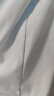 伊芙麗（eifini）【經(jīng)典延續(xù)】伊芙麗防透防曬寬松版基礎版百搭小版襯衫白色小上衣 淺藍 10%防透進口紗 M 100-115斤 卡碼拍小 曬單實拍圖