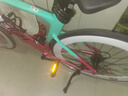 RALEIGH蘭令捷豹公路自行車成年人女士入門級彎把賽車變速通勤騎行單車 全內(nèi)走線一體把-粉白-Pro（桶軸120響花鼓） M碼（建議身高165-185cm） 18速-線拉油碟 曬單實拍圖