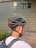 永久（FOREVER）自行車(chē)騎行頭盔磁吸風(fēng)鏡山地公路車(chē)男女一體成型安全帽頭圍可調 黑灰漸變【夜騎預警尾燈+3檔調節 除菌防臭 減震防震 曬單實(shí)拍圖