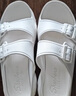 斯凱奇（Skechers）拖鞋女士夏季一腳蹬涼鞋厚底增高外穿運(yùn)動(dòng)休閑鞋透氣沙灘鞋111246 曬單實(shí)拍圖