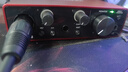 FOCUSRITE?？怂固?solo3/2i2/4i4三代四代聲卡專業(yè)錄音有聲書(shū)配音話筒套裝 SOLO 3代+AT2020電容麥 曬單實(shí)拍圖