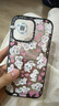 CASETIFY 愛(ài)心小兔手機殼 適用于iPhone 15 Pro Max 透明黑框 曬單實(shí)拍圖