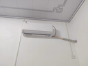 奧克斯（AUX）大1.5匹 省電俠Pro 新一級能效 國家補貼 家用變頻冷暖兩用 掛壁式空調掛機KFR-35GW/BpR3AES1(B1) 曬單實(shí)拍圖