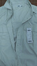 森馬（Semir）短袖T恤男裝純棉襯衣外套戶外工裝做舊水洗夏季上衣時尚百搭 香草白10711 L 曬單實拍圖